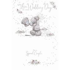 For a Special Couple Me to You Bear Wedding Day Card Image Preview